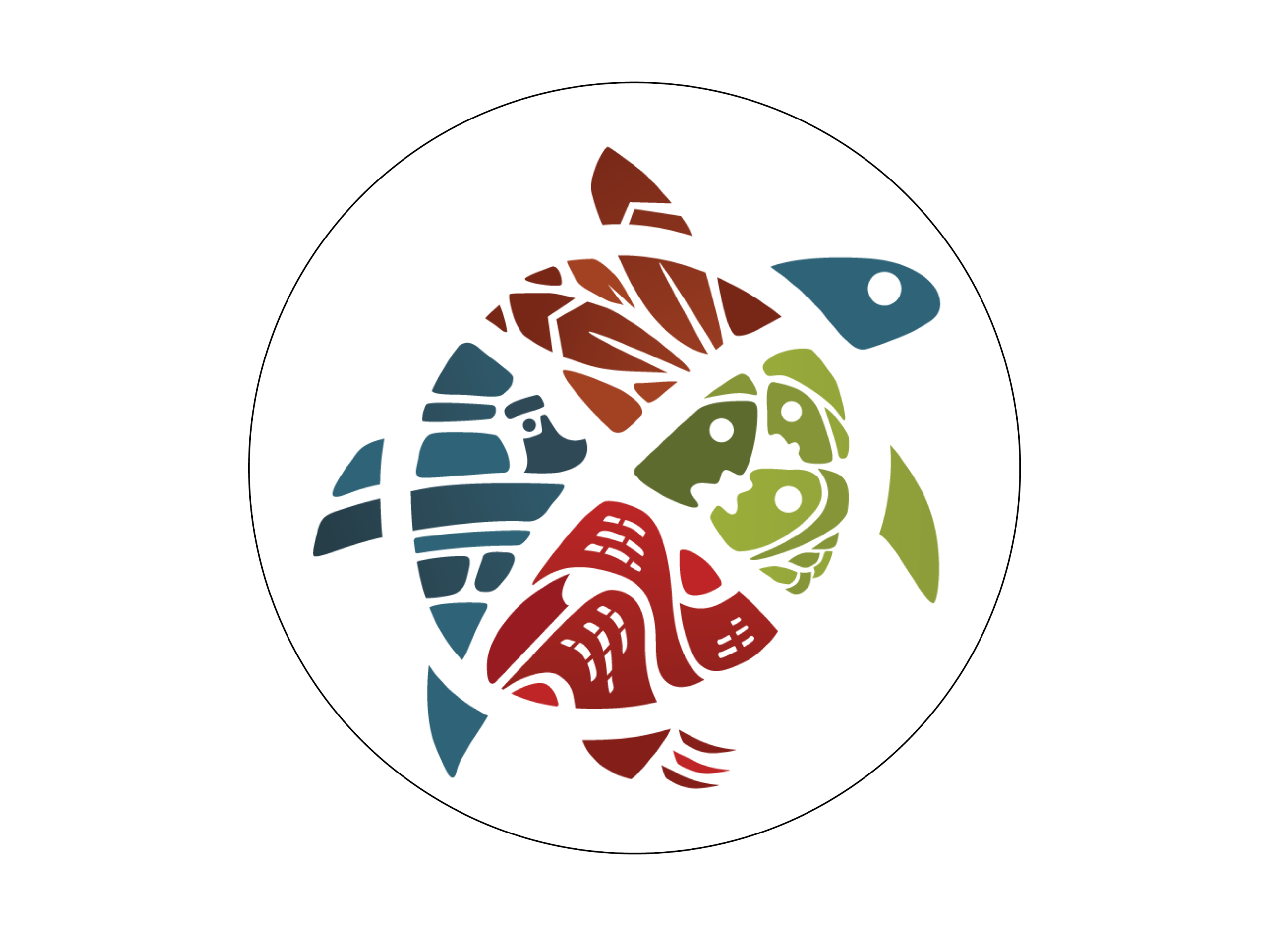 2021 WISPC Winnipeg conference emblem, turtle and fish design